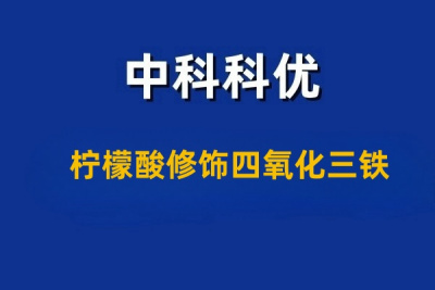 柠檬酸修饰磁性纳米粒子的应用。